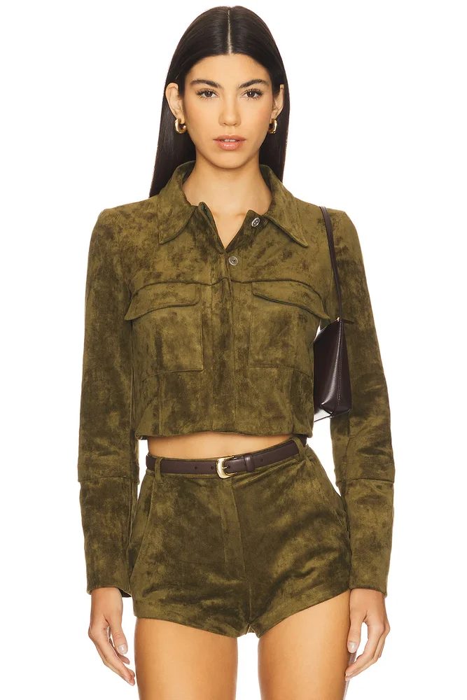 x REVOLVE Lucas Suede Jacket