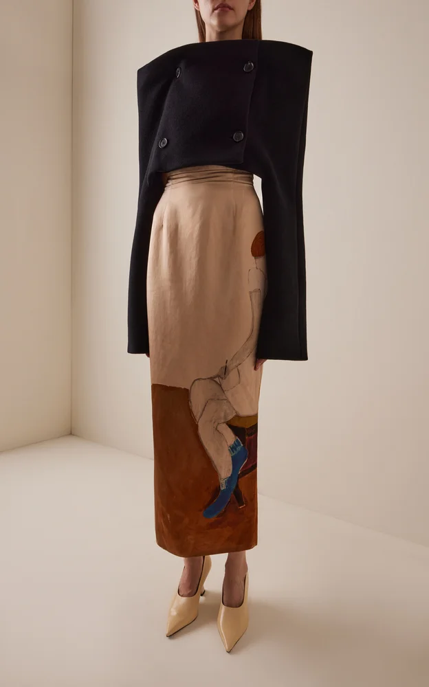 Meko Cropped Wool Jacket