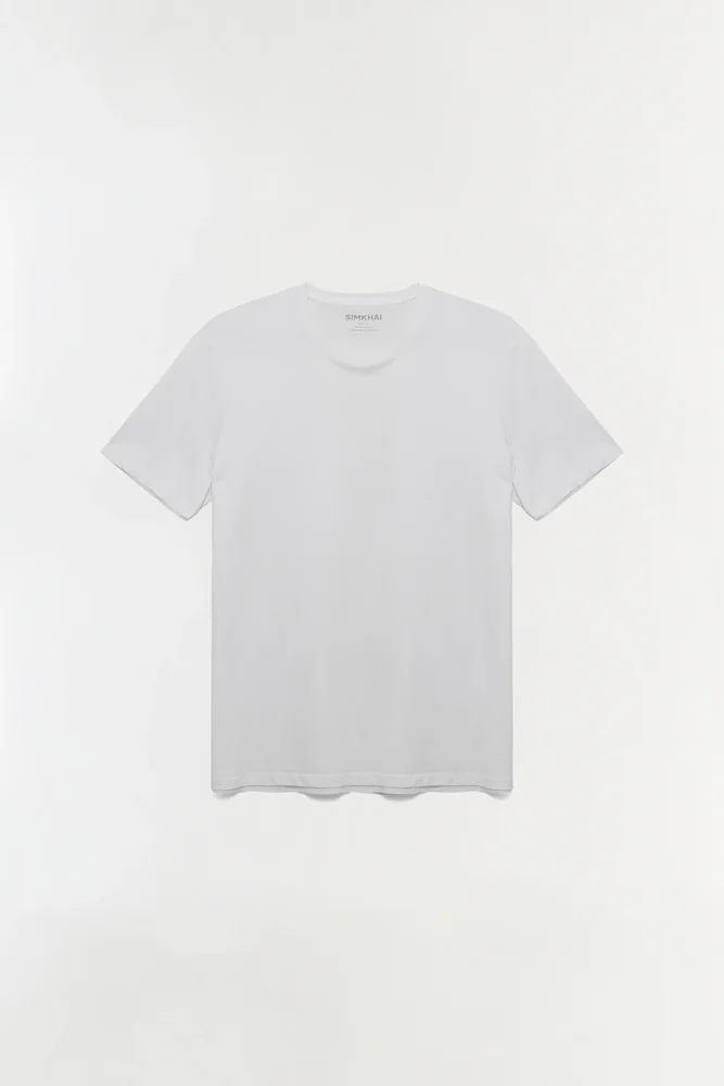 Smooth Cotton Crewneck