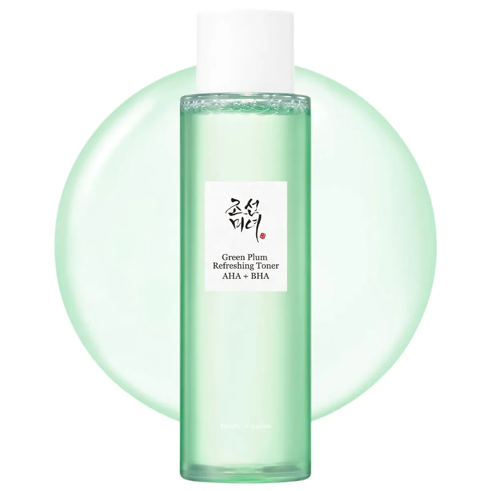 Green Plum Refreshing Toner for Gentle Exfoliating with AHA + BHA