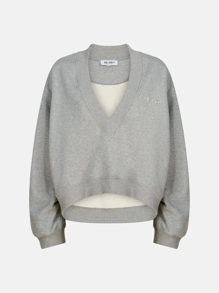 Faded grey sweatshirt