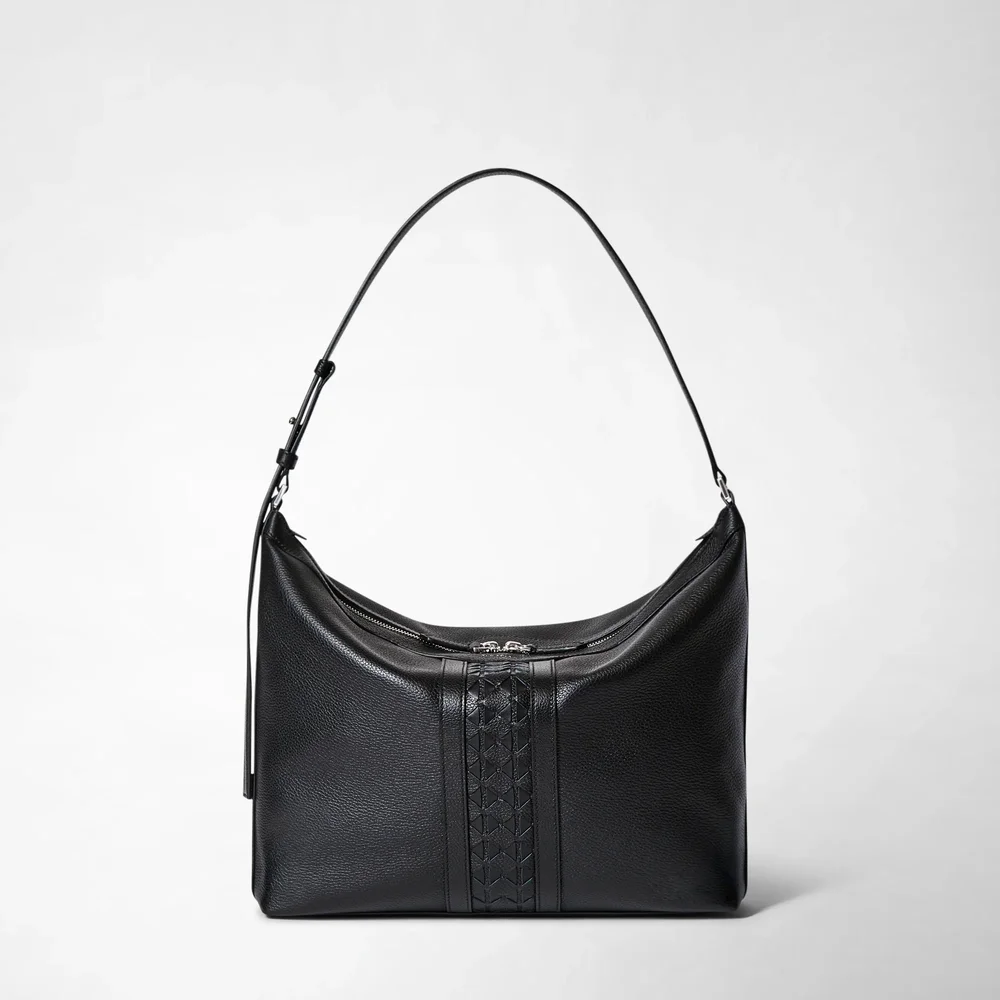 Ani shoulder bag in cachemire leather and Mosaico