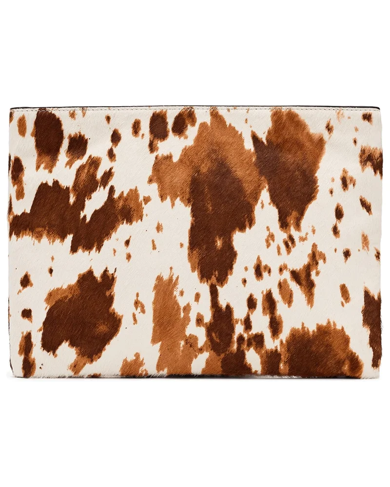 Bettina Cow Clutch