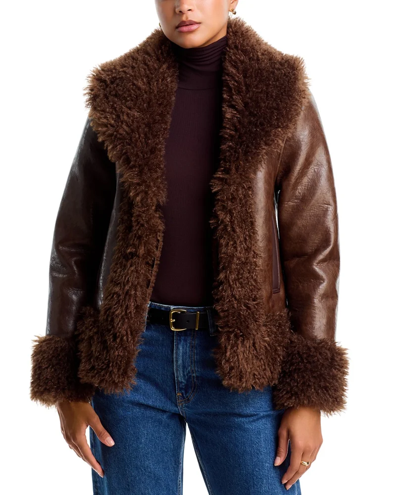 Penny Lane Faux Fur Jacket