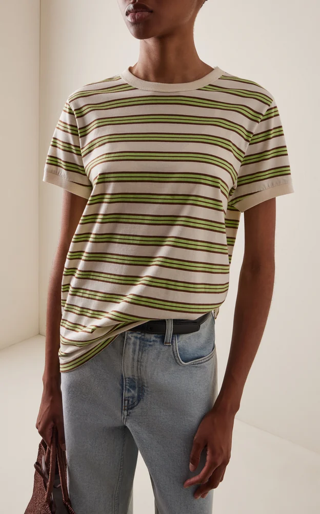 Striped Cotton Tee