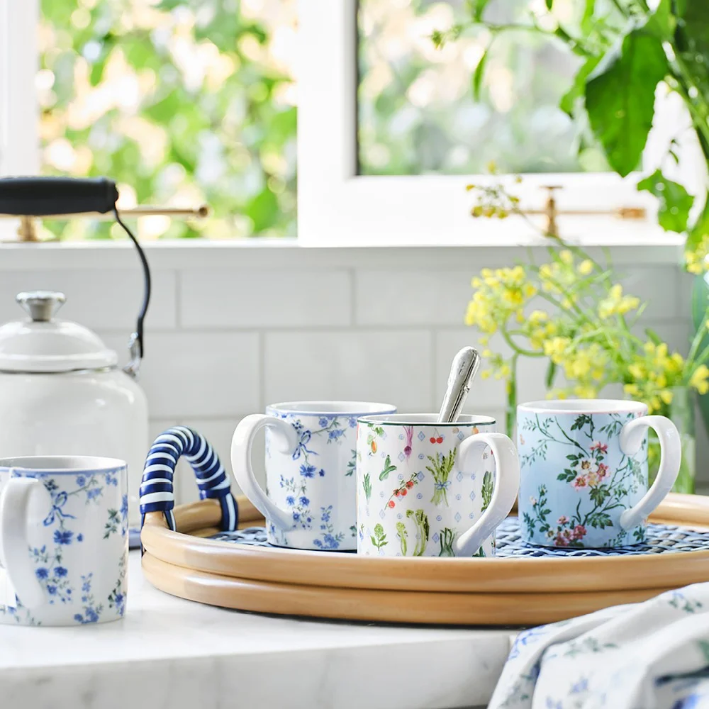 Climbing Vine Porcelain Mug