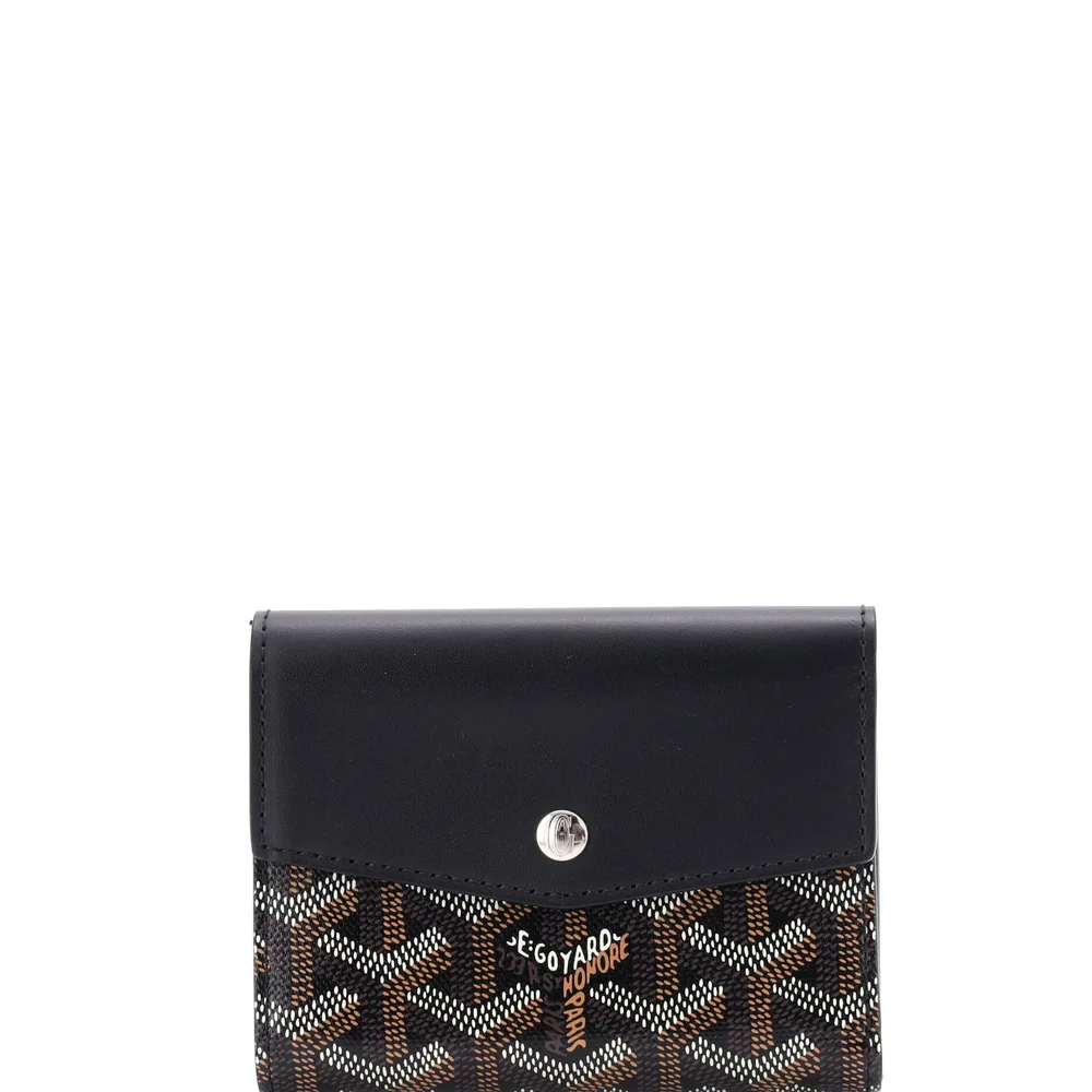 Saint Gabriel Compact Wallet, Black