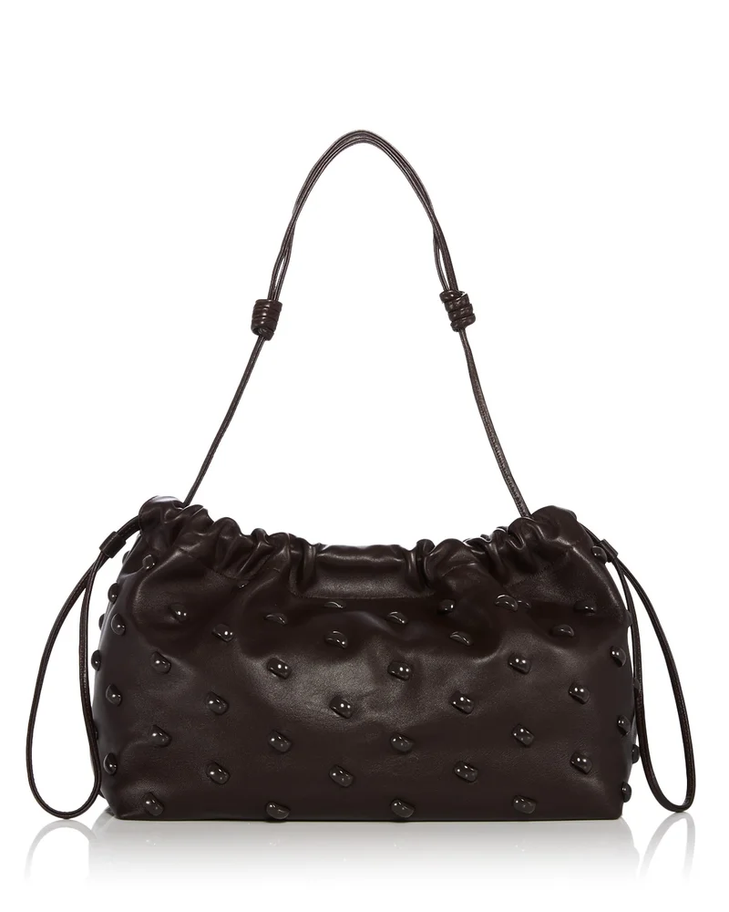 Arlo Embellished Leather Shoulder Bag