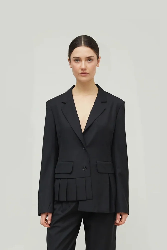 ELISA BLAZER - BLACK
