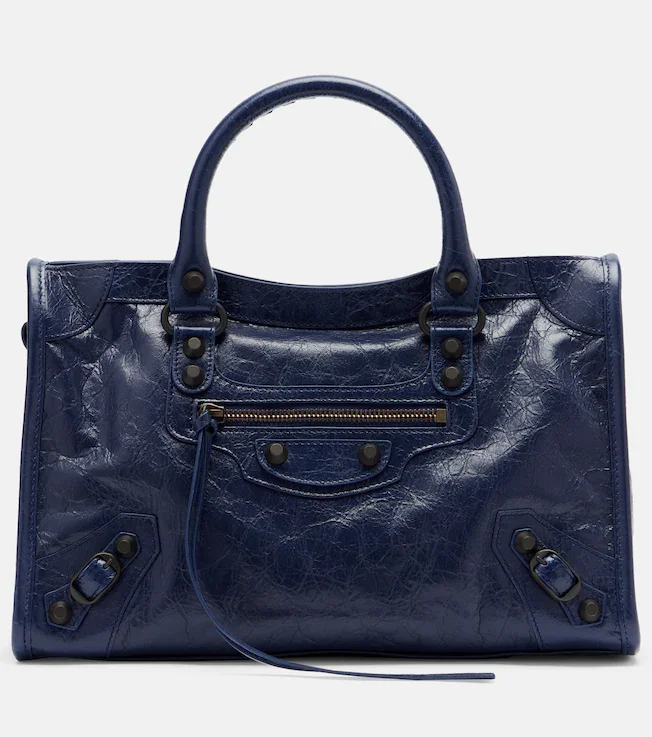 Le City Small leather top-handle bag