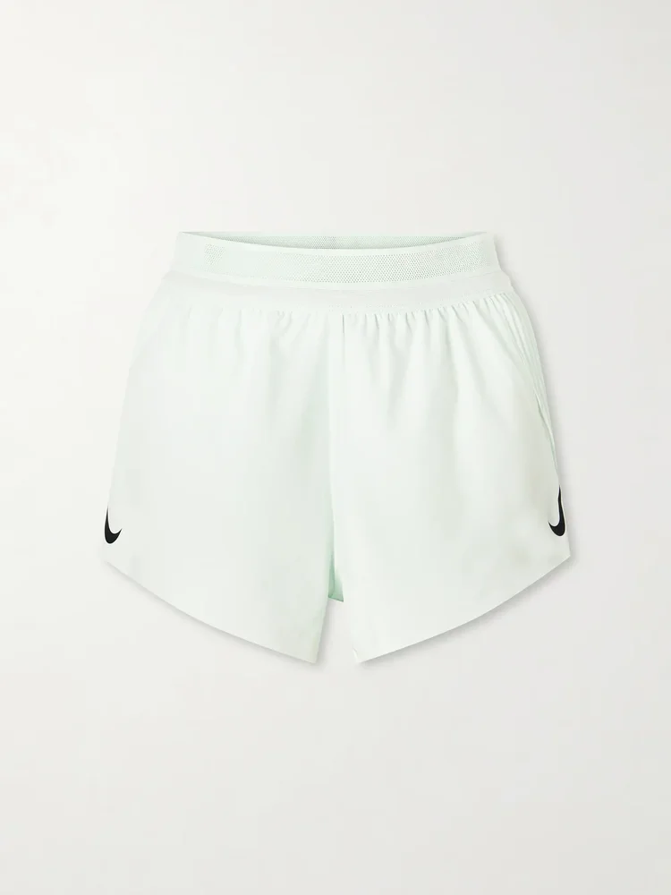 Aeroswift printed plissé Dri-FIT ADV shorts