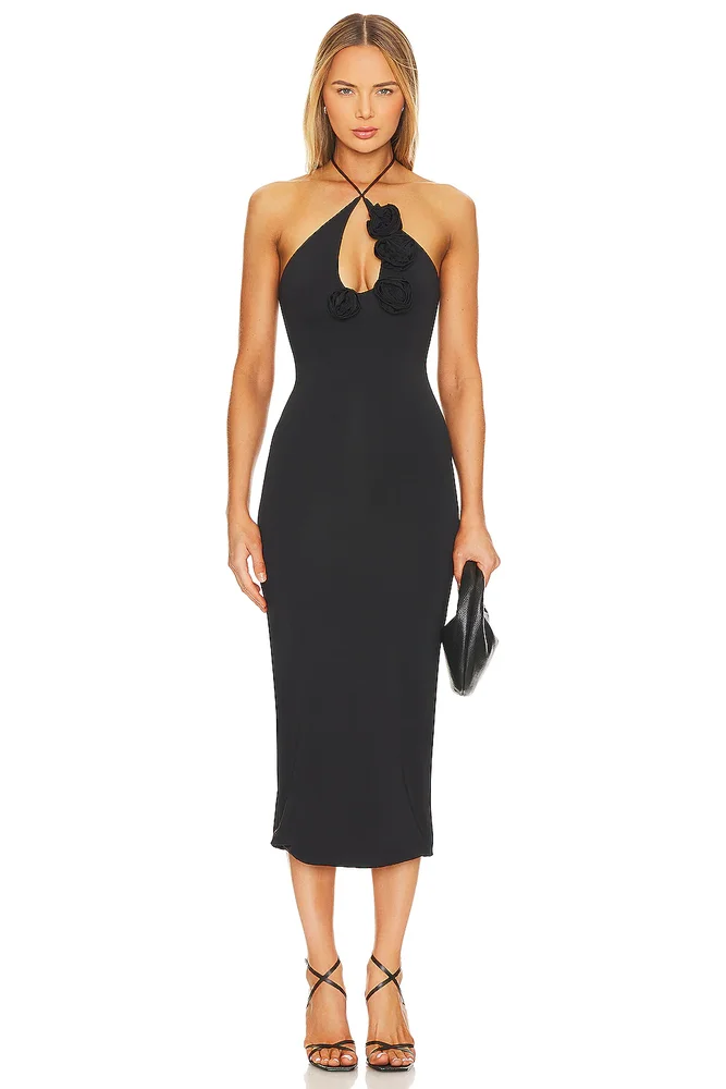 Cynthia Midi Dress | Cream Floral