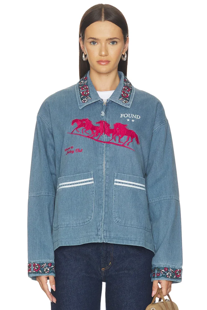 Jockey Club Embroidered Jacket
