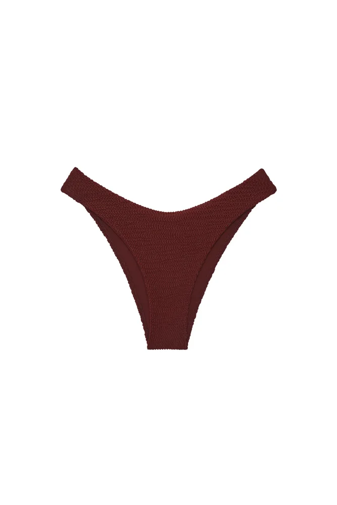 Byron Bottom, Deep Burgundy Crinkle