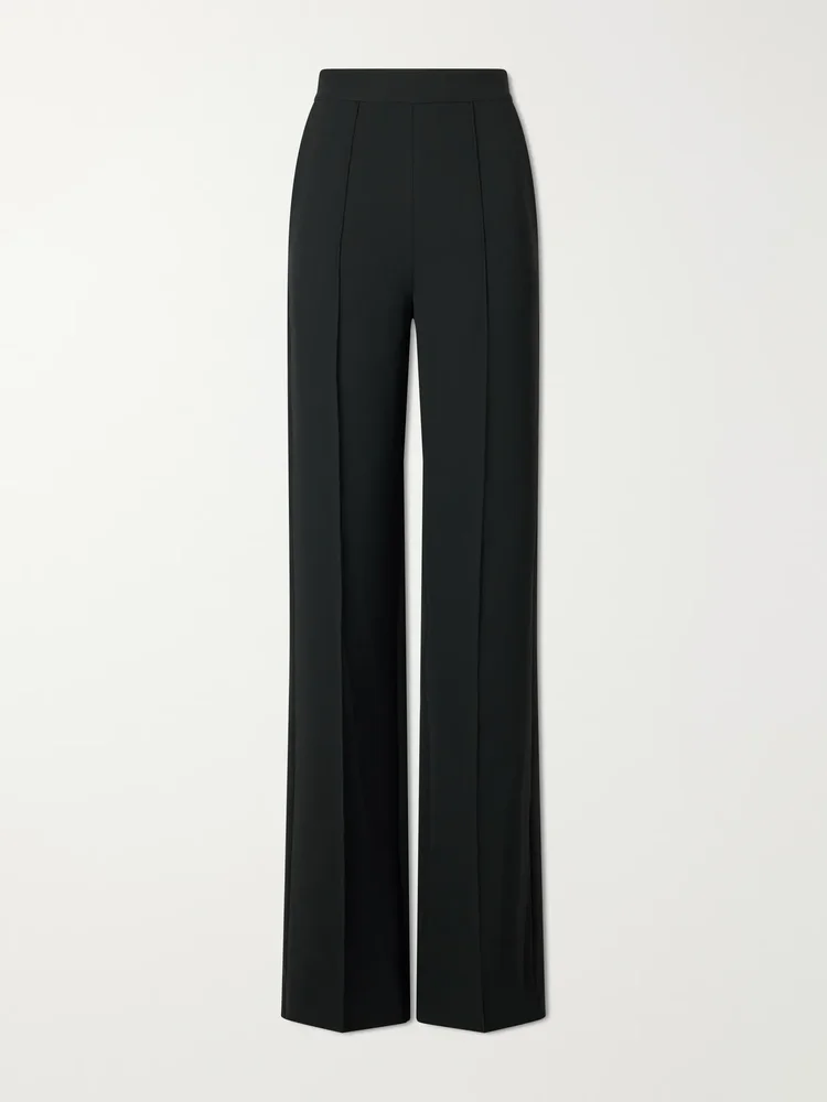 Afterword pleated cady straight-leg pants