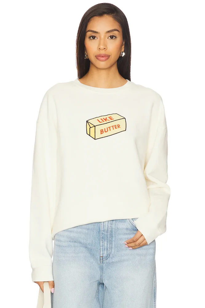 The Oversized Butter Sweatshirt