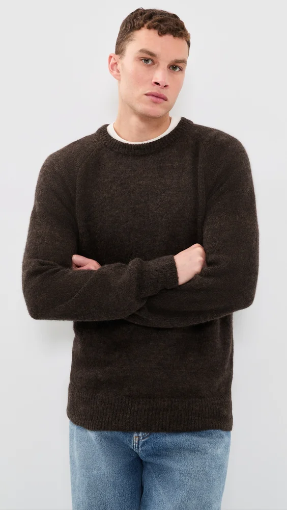 Lyon Alpaca Knit Crew Sweater