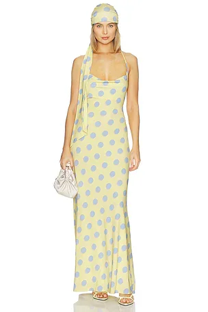 Kim Dress & Hair Wrap Set