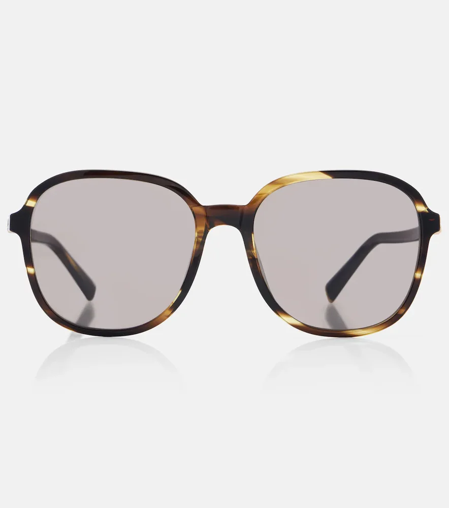 Logo oversized sunglasses