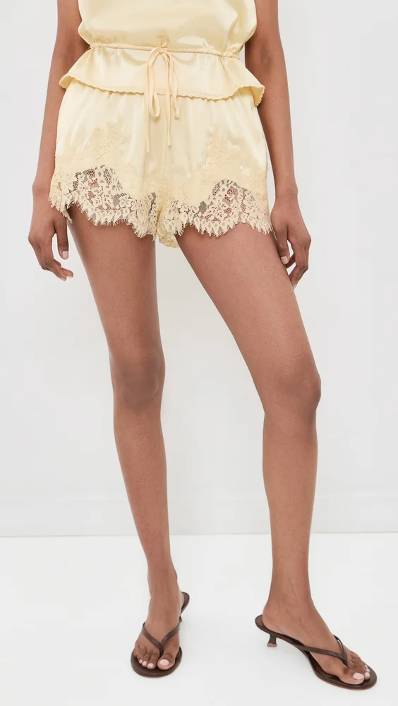Lace Mini Shorts