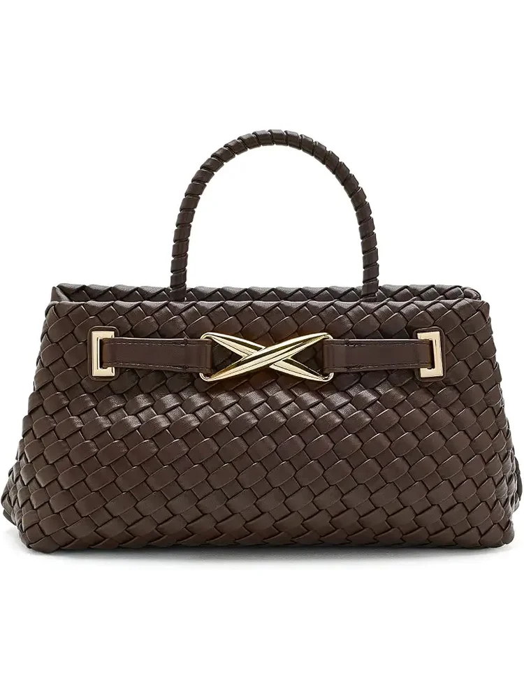 Elora Woven Tote Bag