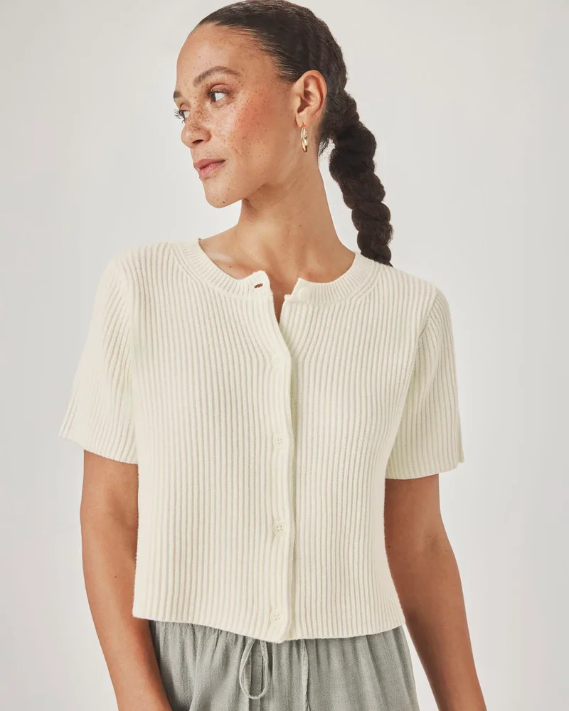 Delilah Short Sleeve Cardigan
