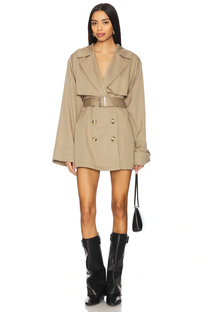 Victoria Mini Trench Dress
