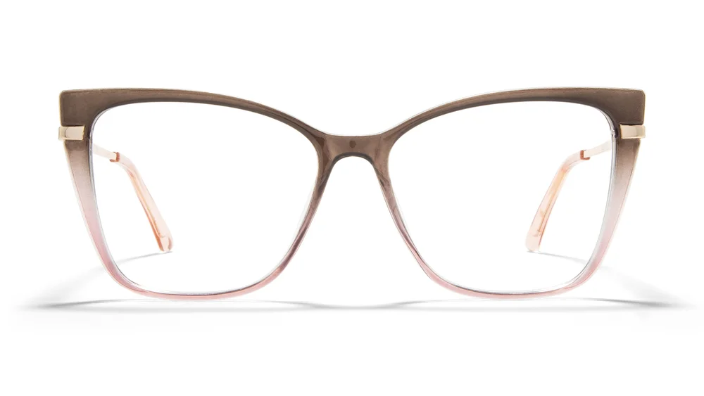 Stella Eyeglasses, Purple and Gold