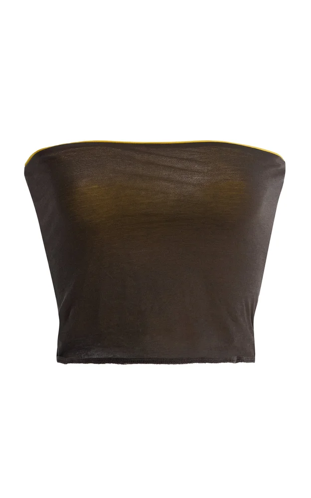Milo Reversible Cotton Bandeau Top