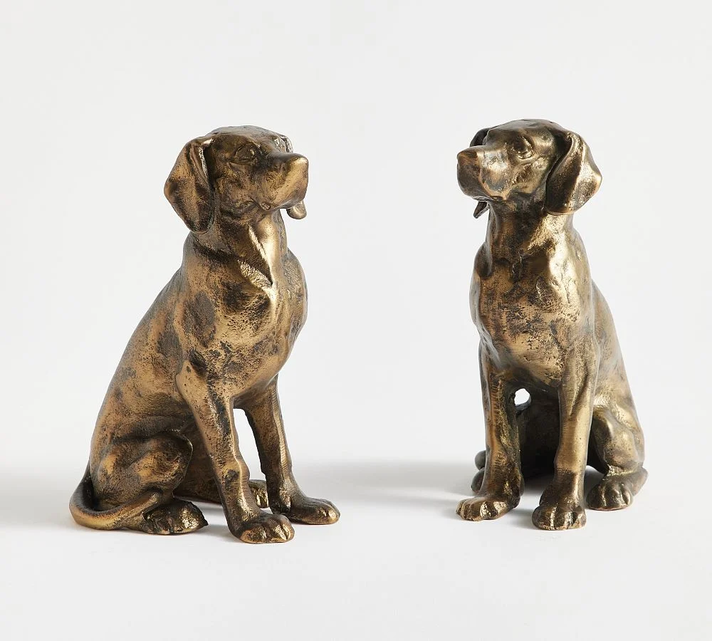 Labrador Bookends, Set of 2