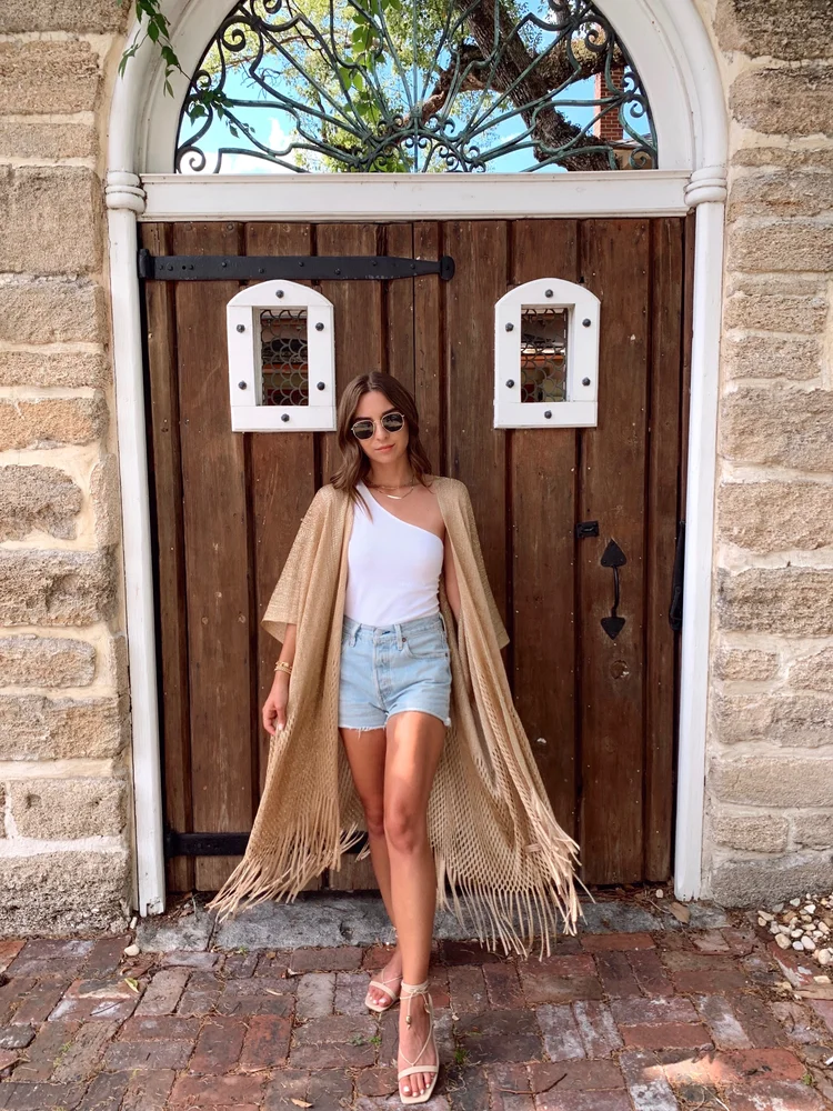 Sun Kissed Gold Kimono