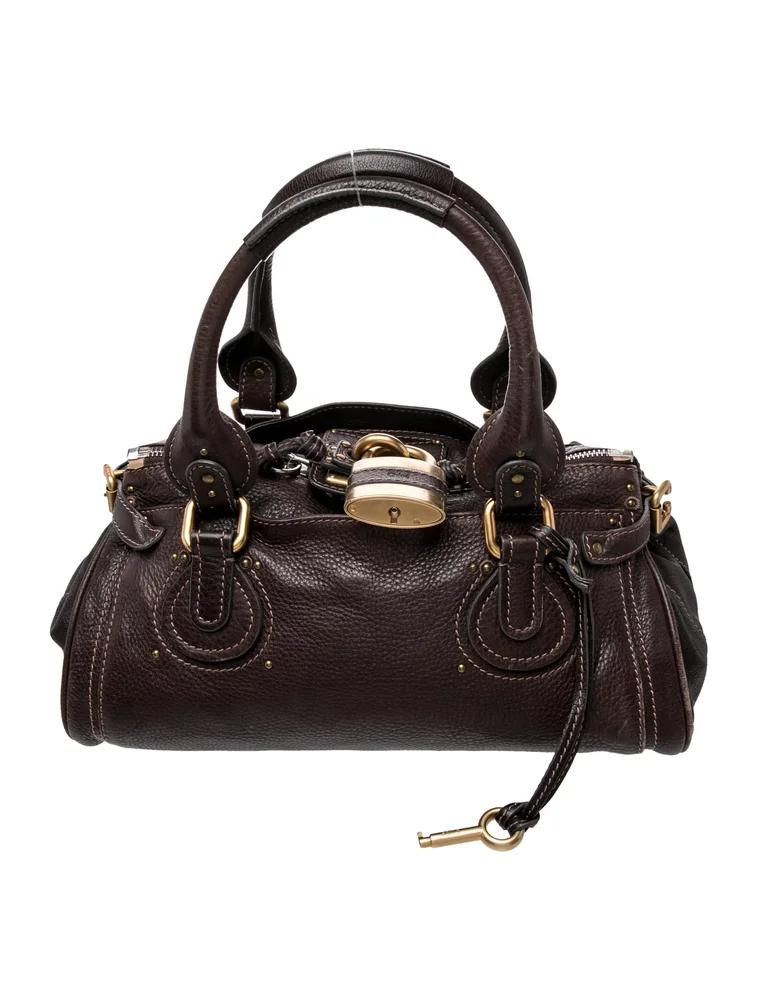 Pre-Owned Signature Paddington Medium, Brown