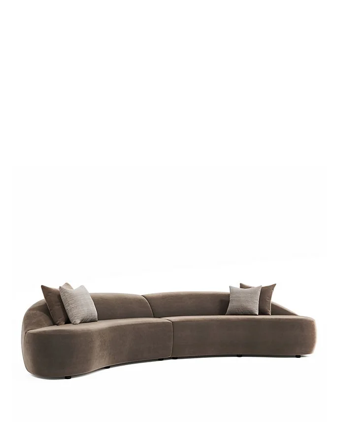 Belvedere 2-Piece Fabric Sectional