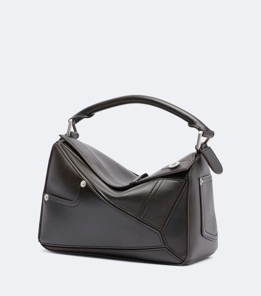 Puzzle Panta Small leather top-handle bag