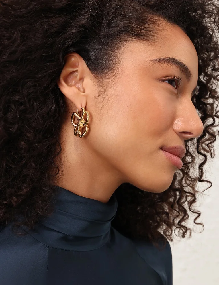 Bloom Large Hoops