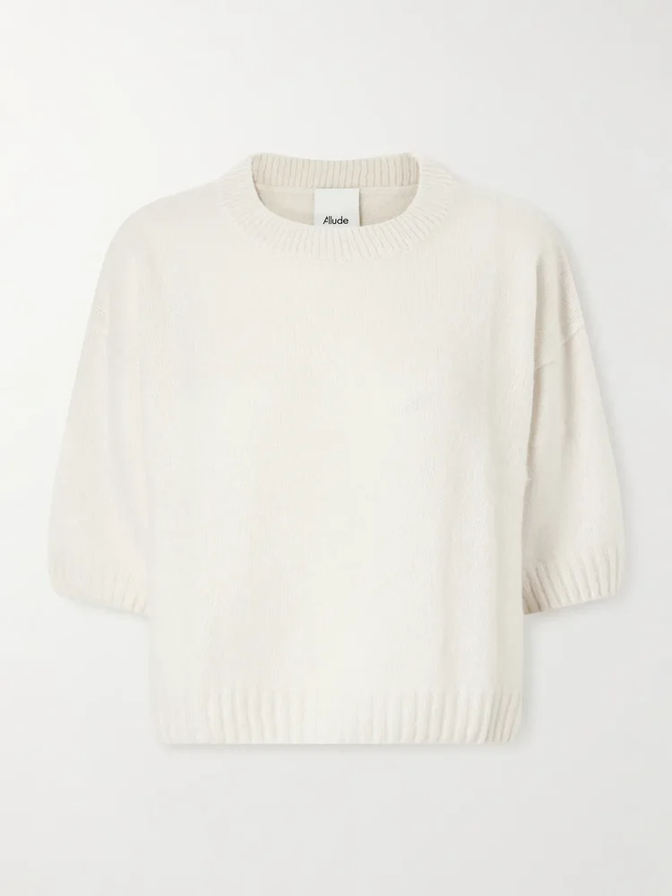 cashmere and silk blend sweater
