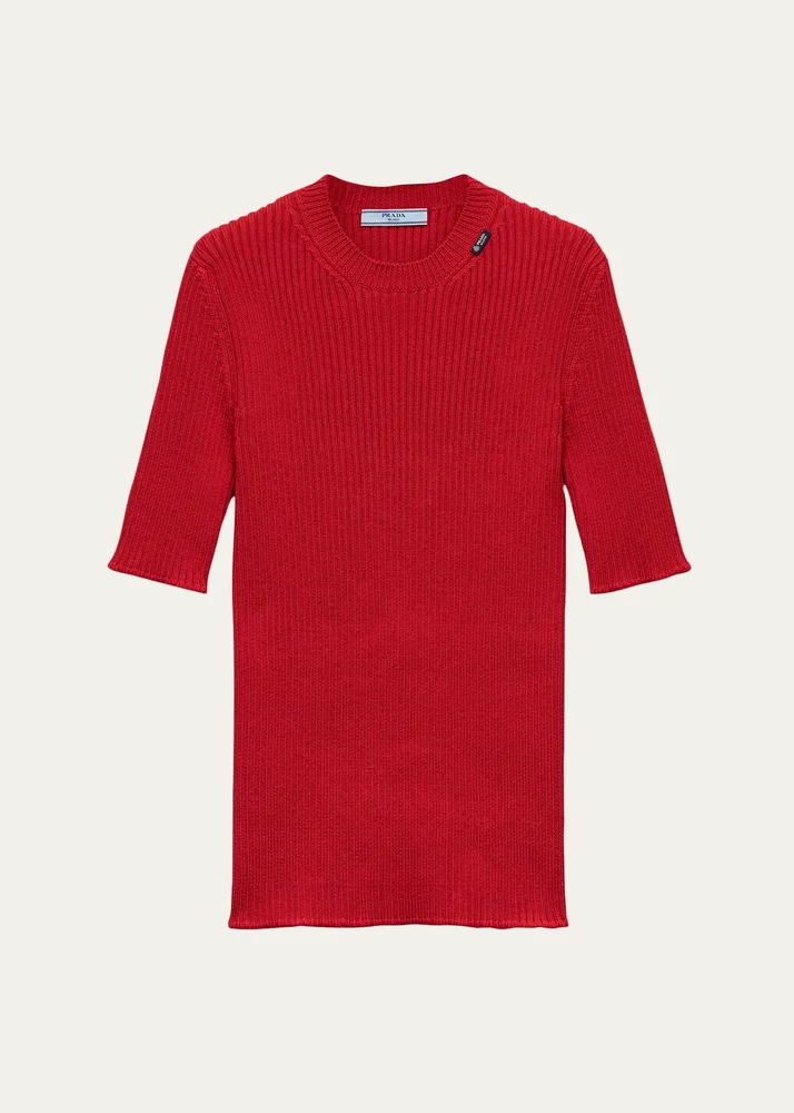 Ribbed Wool Sweater