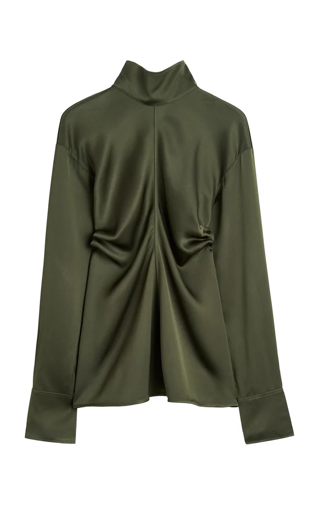 Slouch Satin Top