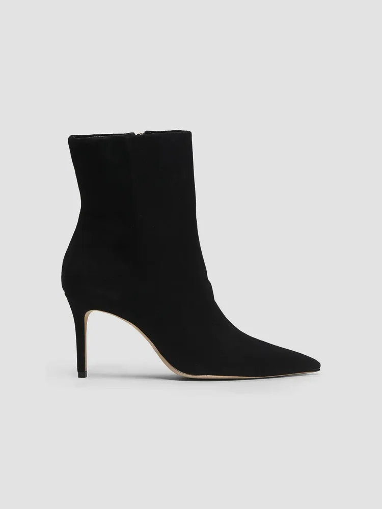 85MM Suede Stiletto Booties