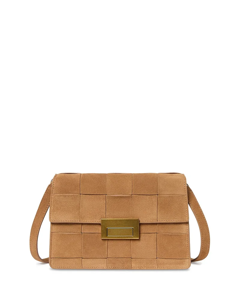 Delphine Small Leather Crossbody