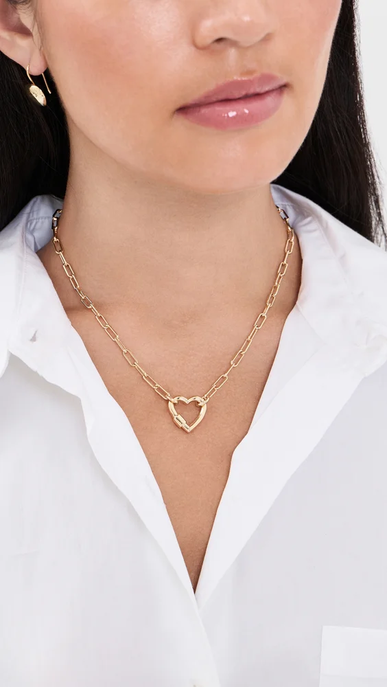 Heart Carabiner Box Chain
