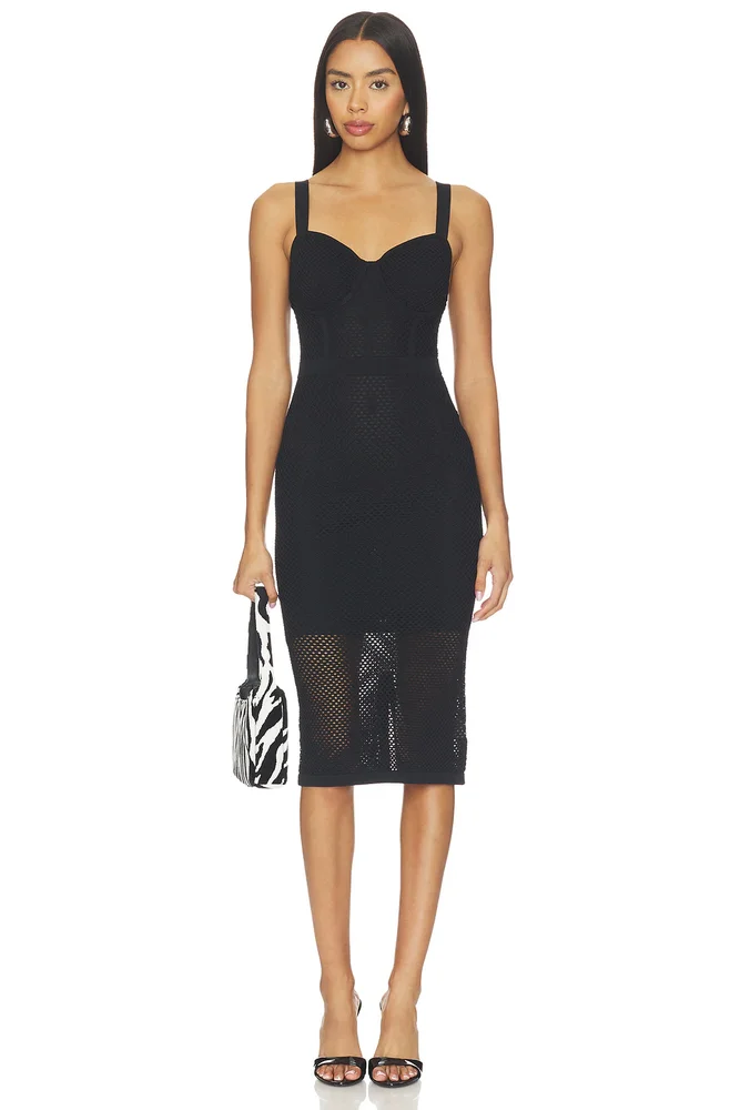 Michelle Bra Cup Pointelle Dress