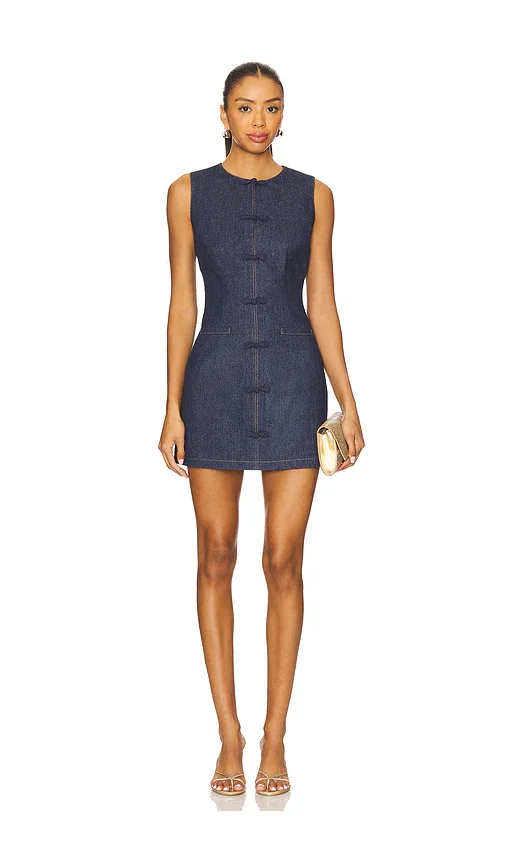 Billie Denim Mini Dress