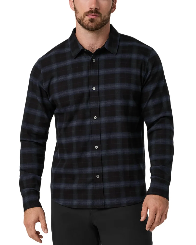 Flannel Cotton Blend Shirt