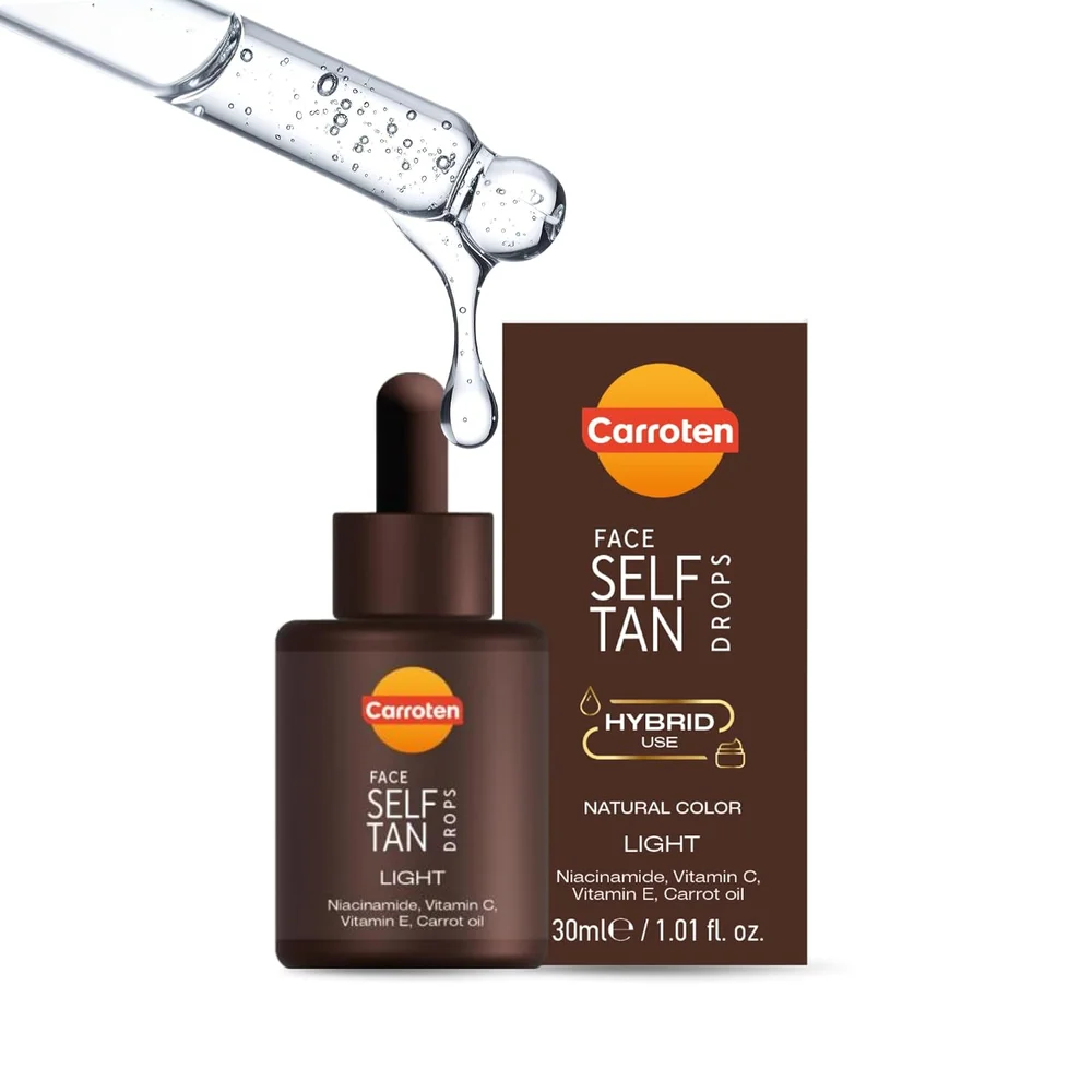 Face & Body Self Tan Drops Light