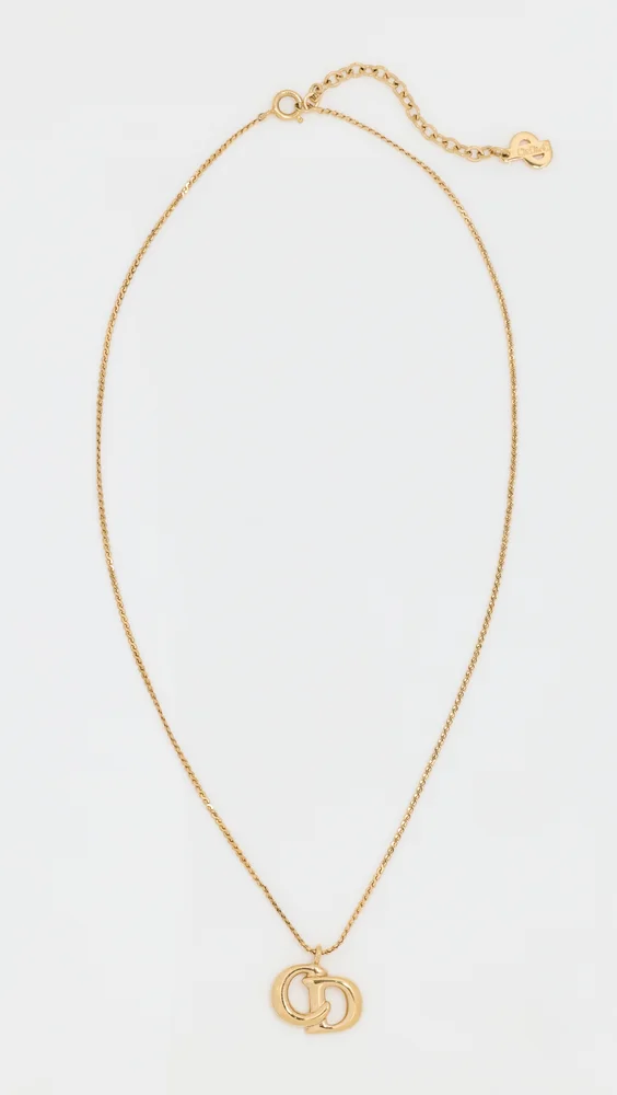 Dior Gold CD Necklace
