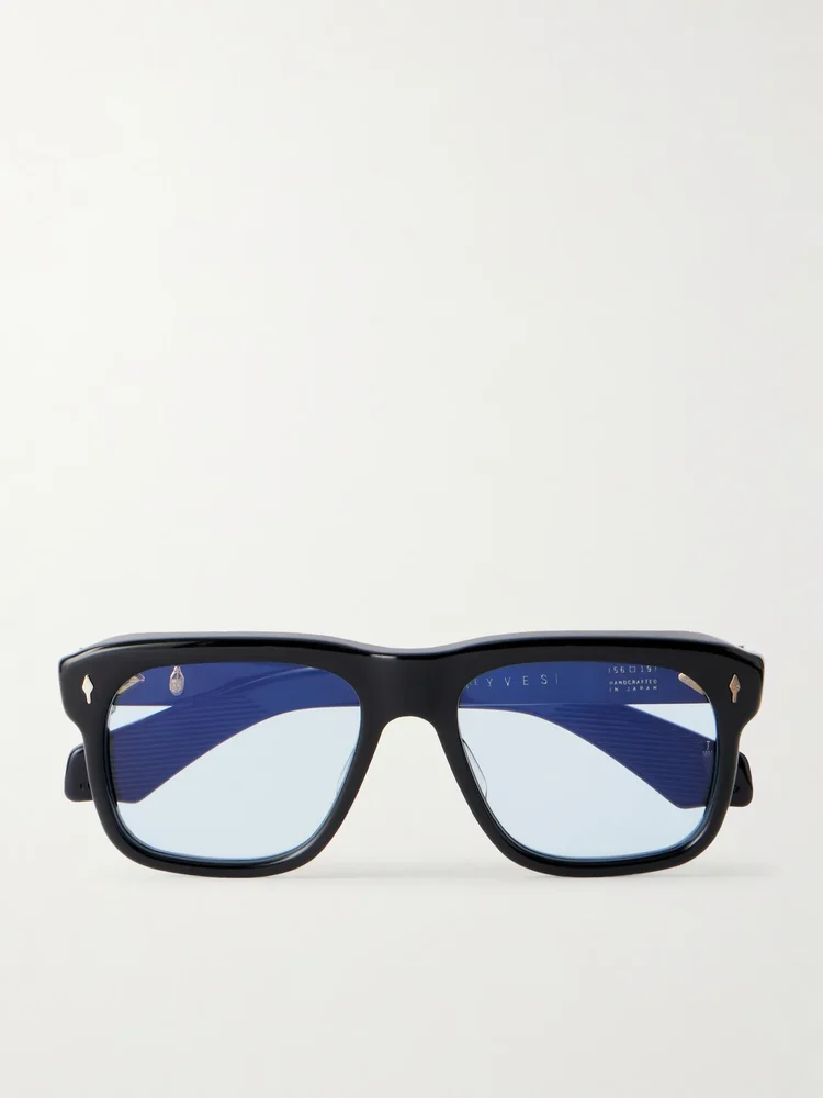 Yves D-frame acetate sunglasses