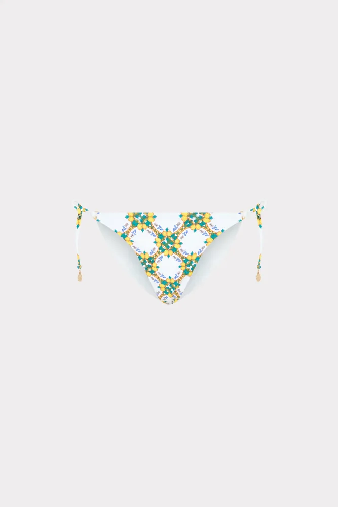 Lemon Tile Bikini Bottom