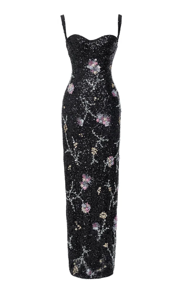 Embellished Maxi Dress