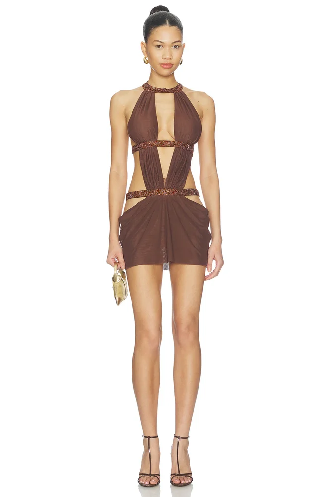 6am Cut Out Mini Dress